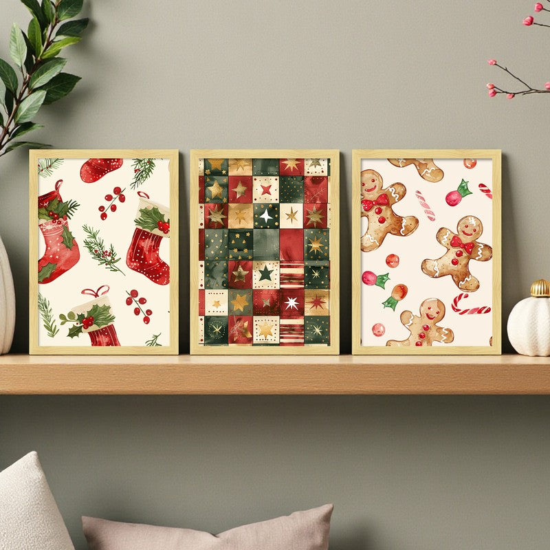 Twinkella Wall Painting - Set Of Three