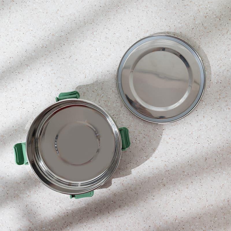 Clip Lock Lunch Box (600 mL) - Green media 6