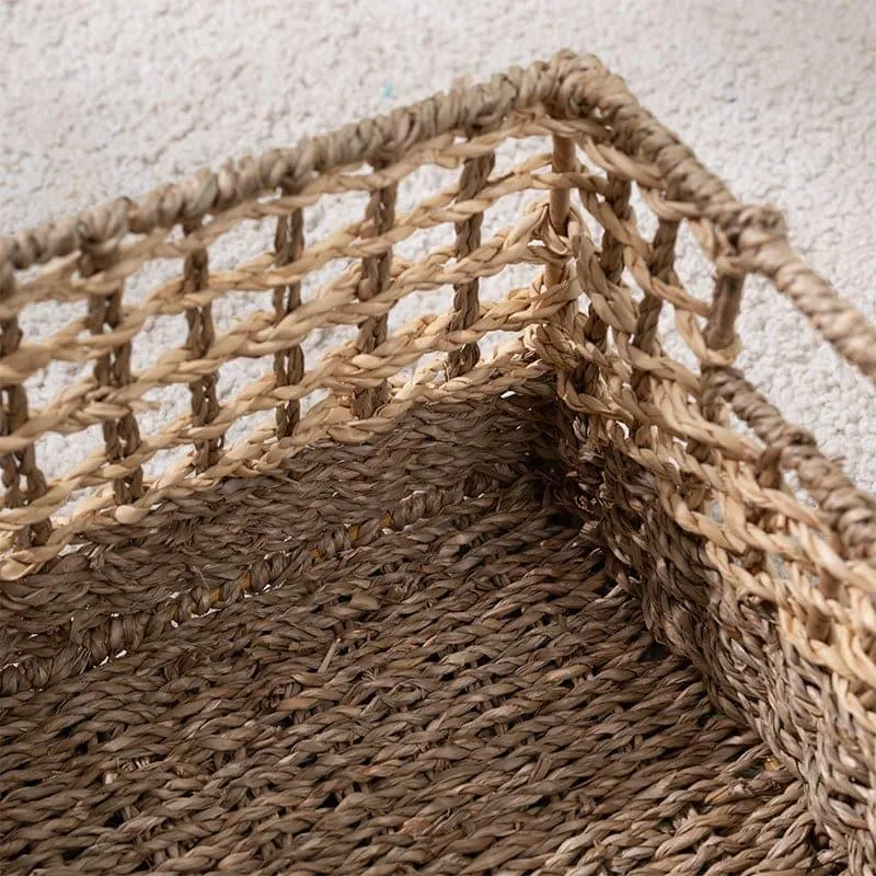 Verno Natural Fiber Storage Basket media 6