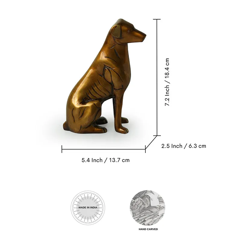 Loyal Friend Brass Showpiece media 6