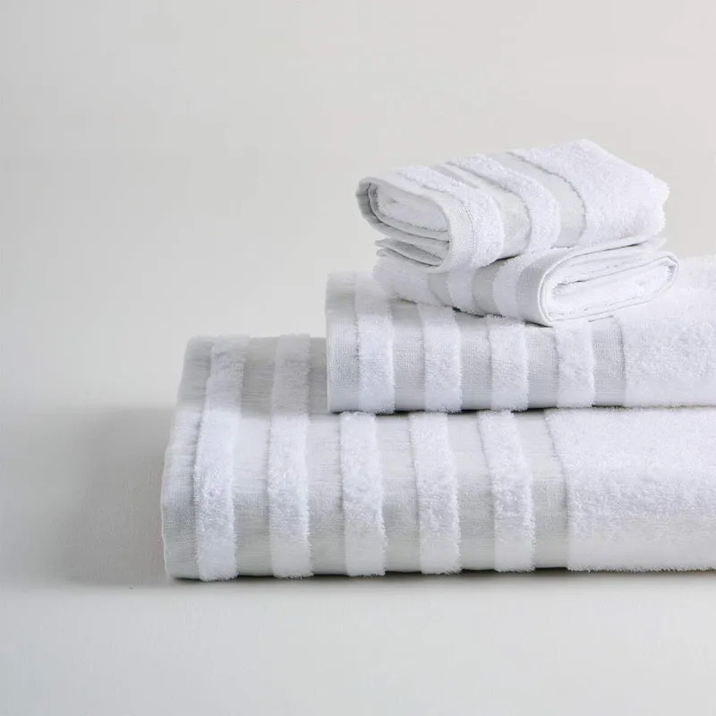 Brivo Terry Towel Combo (White) - Four Piece Set media 5