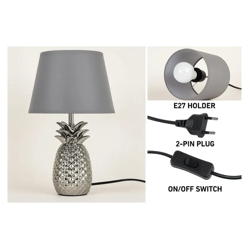 Bronzelle Metal Table Lamp - Grey media 6
