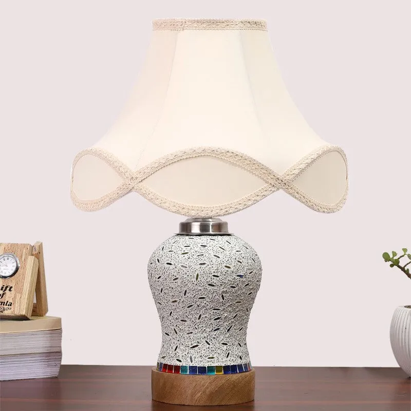 Nivora Arc Wooden Table Lamp - Multicolor media 4