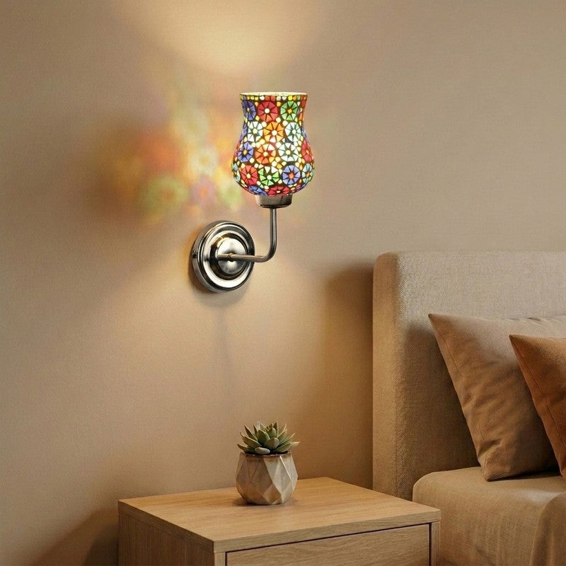 MosaicBloom Star Glass Wall Lamp