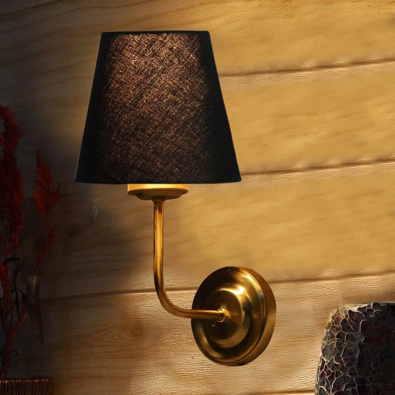Lumoire Cone Metal Wall Lamp - Gold,Black media 4