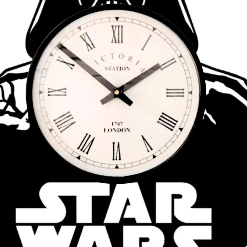 Star Wars Steel Analog Wall Clock - Black media 5
