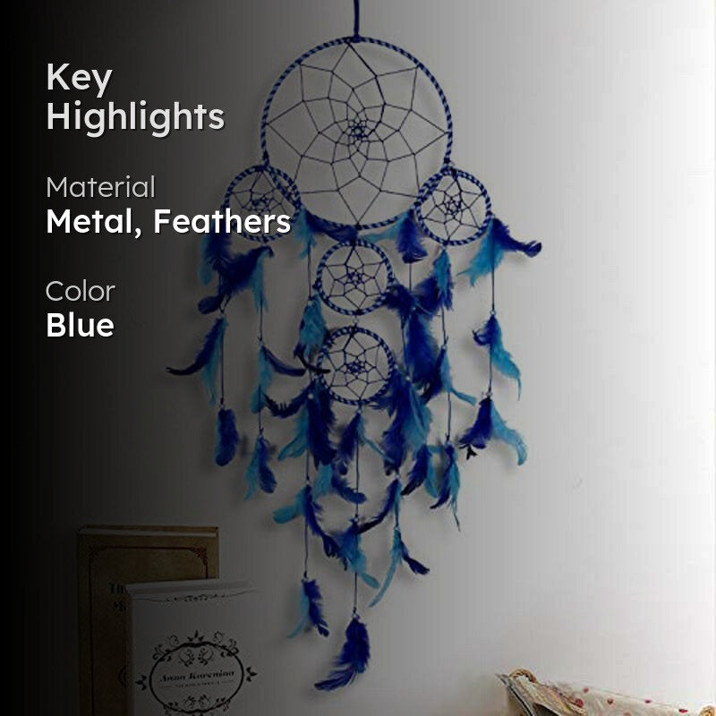 Bohemian Passion Dreamcatcher (Azure) - Set Of Two media 2
