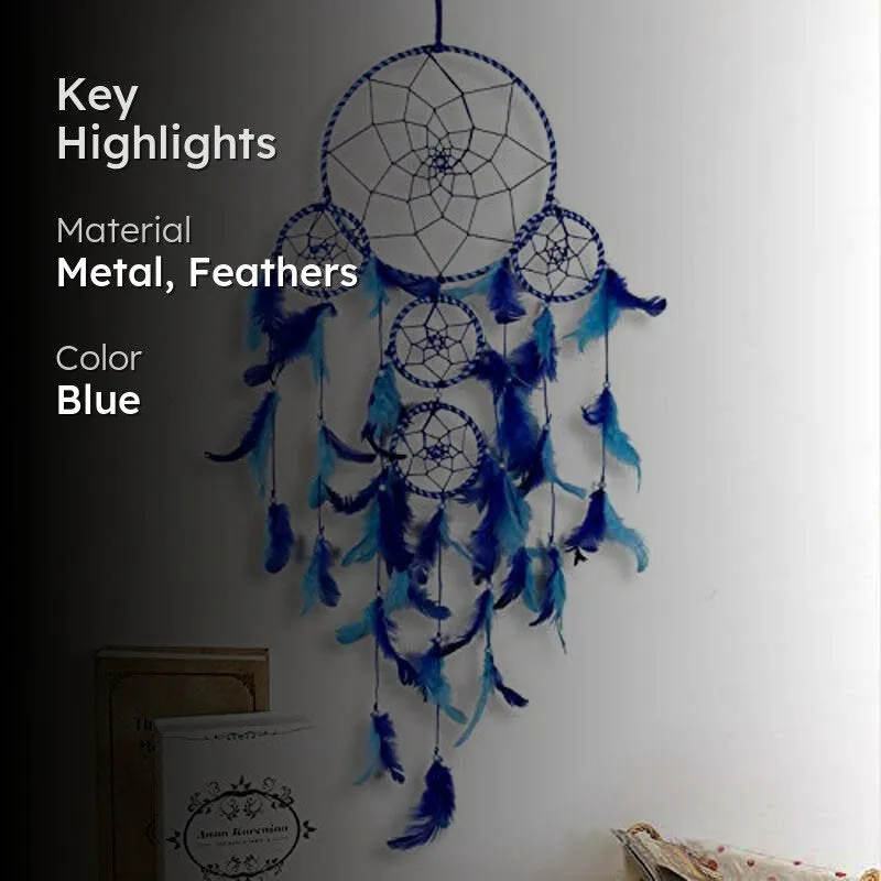 Bohemian Passion Dreamcatcher (Azure) - Set Of Two media 2