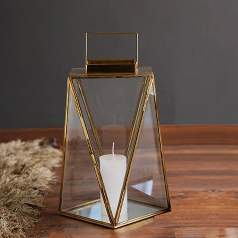 Lantinimo Brass Candle Holder media 1