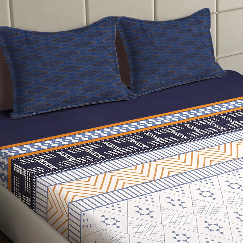 Grimelda Fitted Bedsheet - 180 GSM media 4
