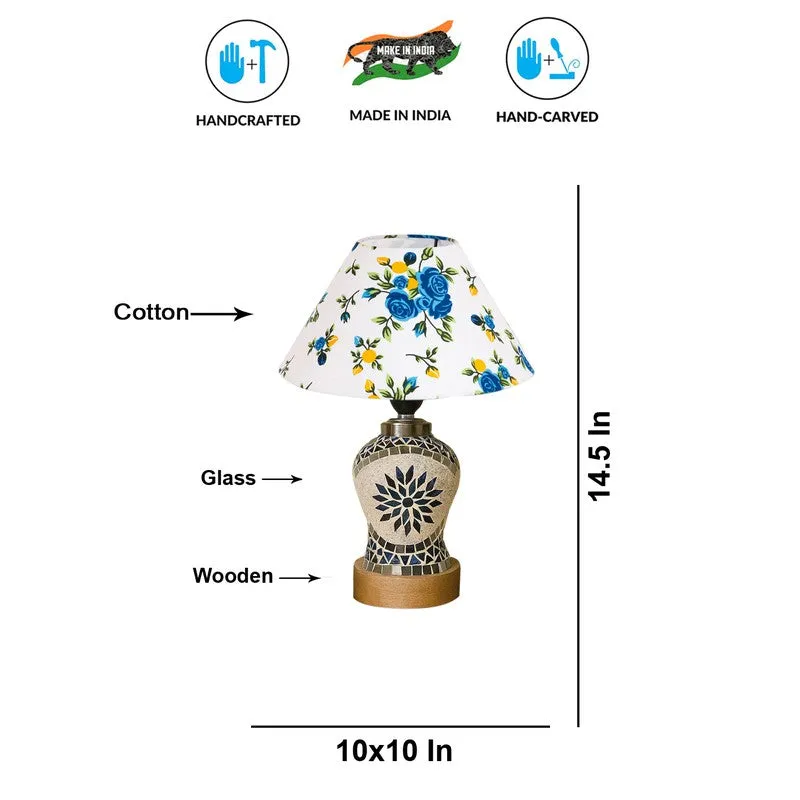 Floranira Fleur Wooden Table Lamp - Multicolor media 9
