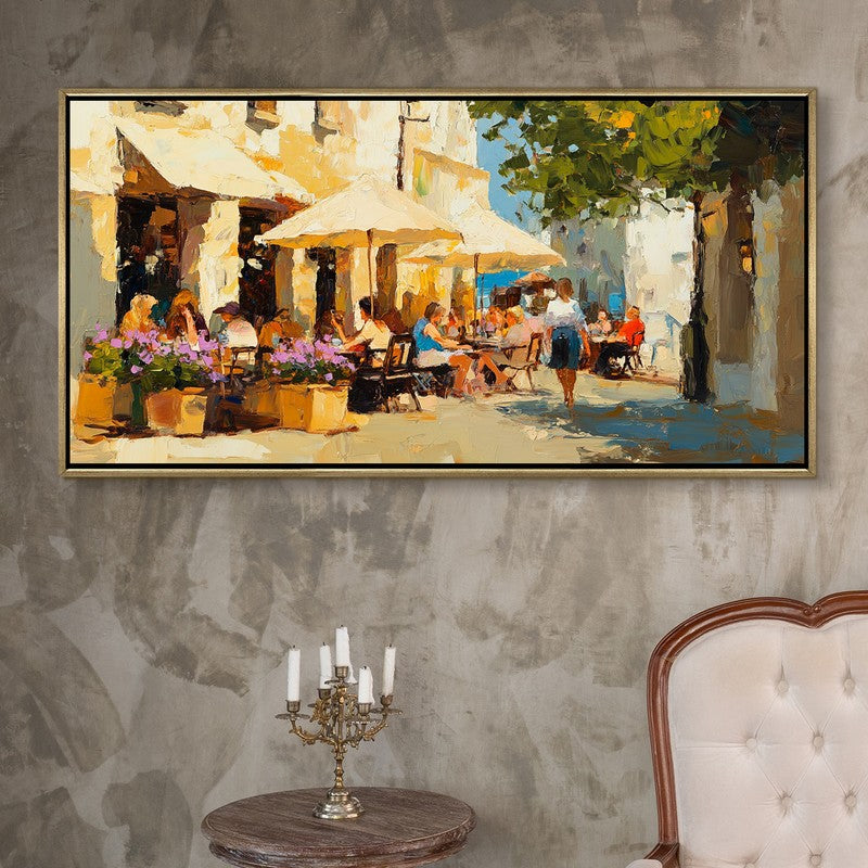Scent of Summer Canvas Wall Painting With Frame