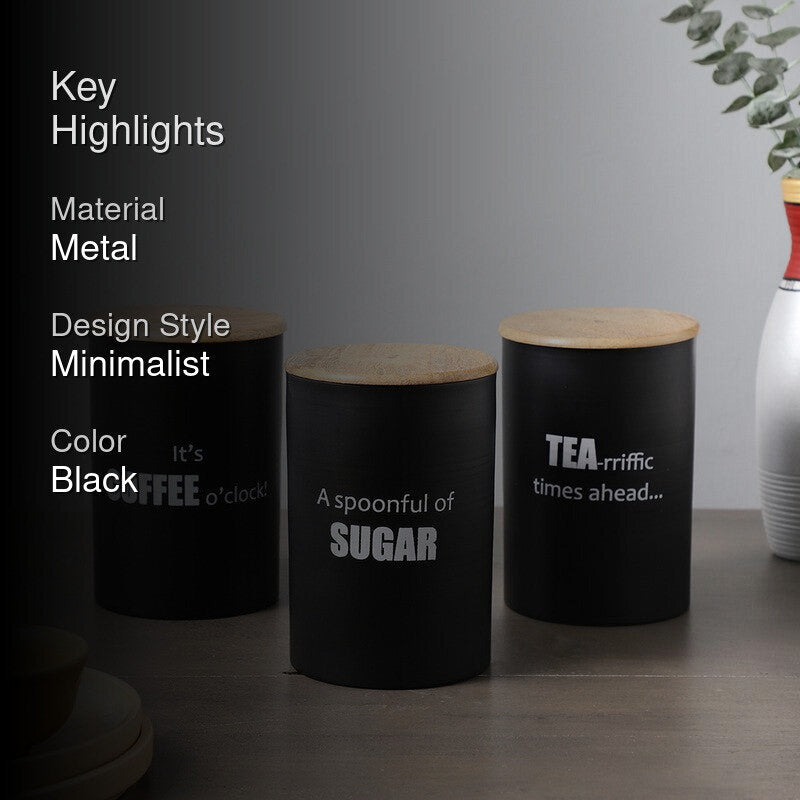 Modern Minimalist Storage Container (1500 mL) - Set Of Three media 2