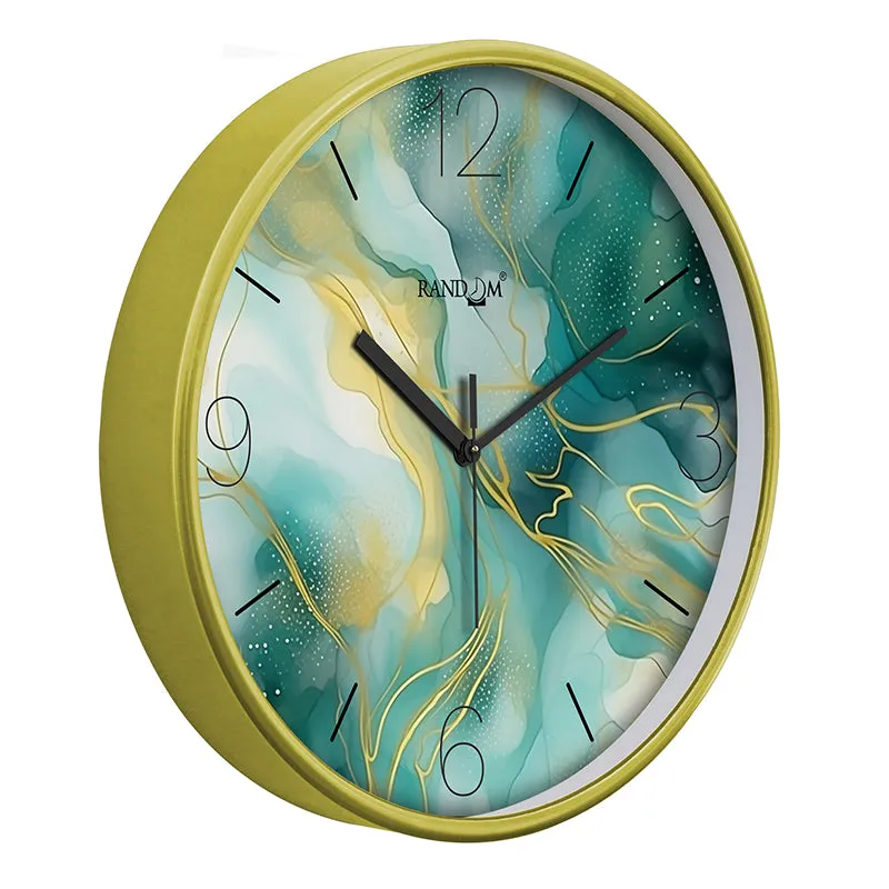 Marbled Stone Plastic Wall Clock media 6