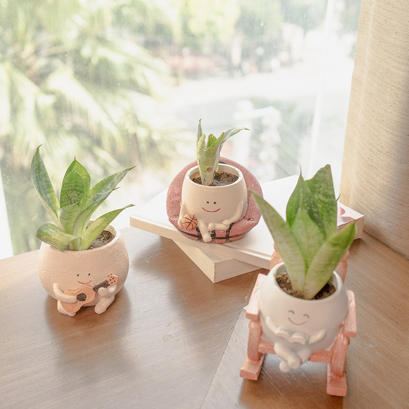 Basketball Player Resin Planter media 3