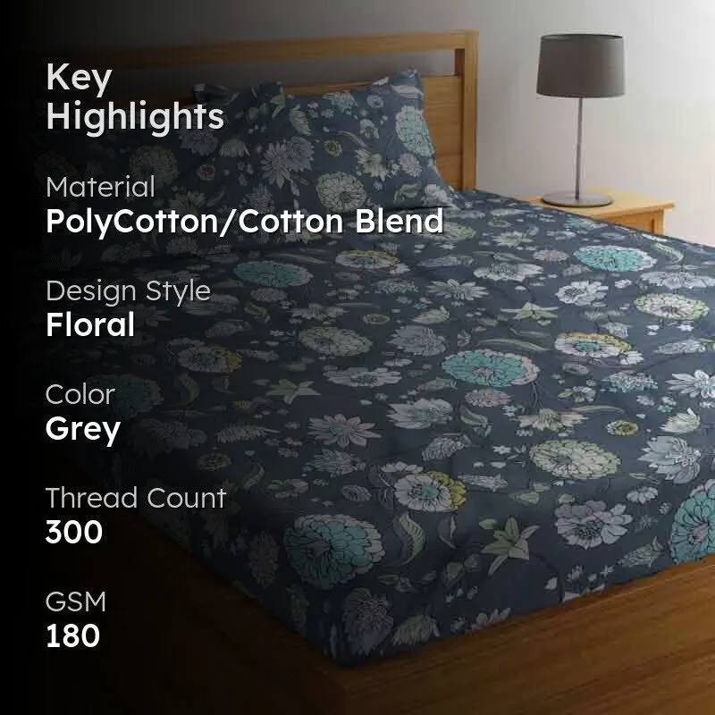 Garden Glory Bedsheet - 180 GSM media 2