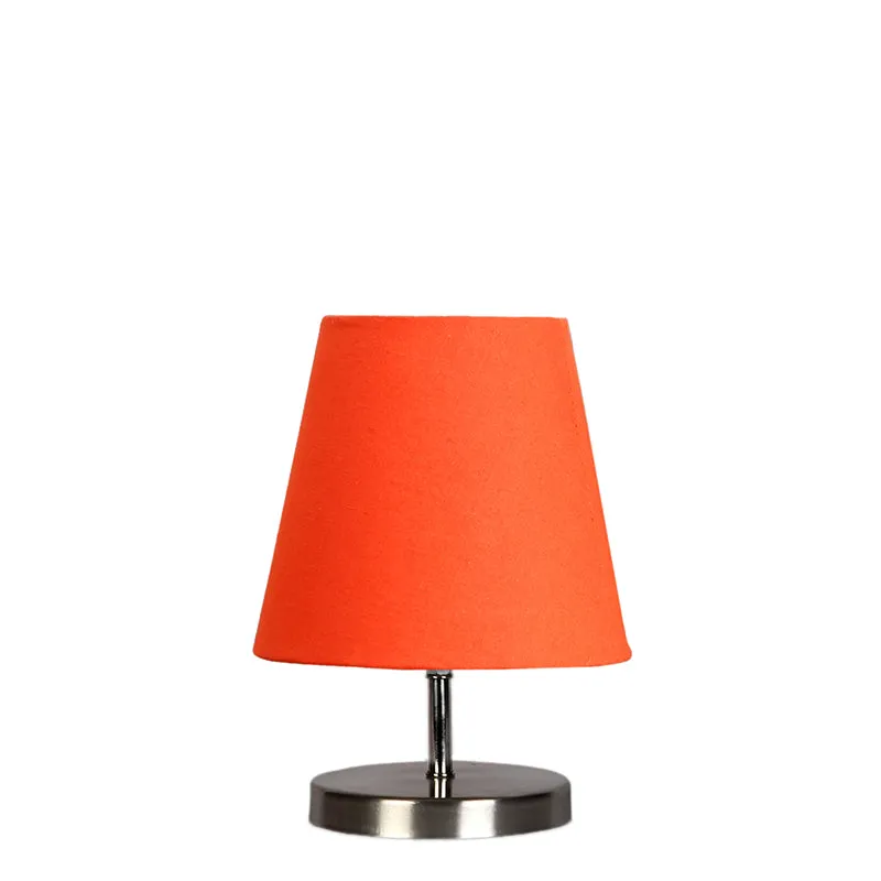 Vidro Fabric Table Lamp - Orange,Silver media 4