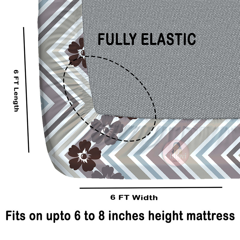 Edith Fitted Microfiber Microfiber Bedsheet - 150 GSM media 6