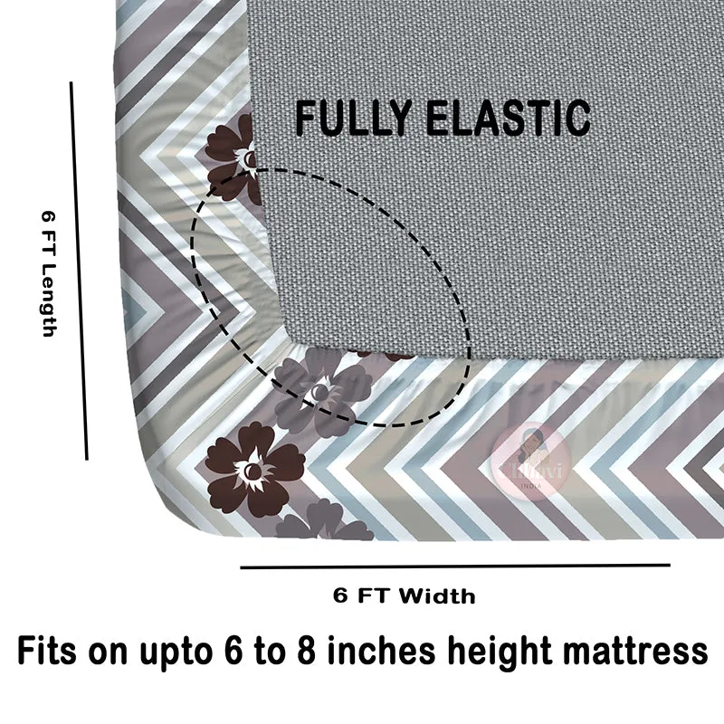 Edith Fitted Microfiber Microfiber Bedsheet - 150 GSM media 6