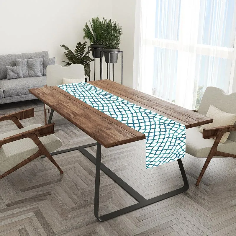 Wyatt Poly Canvas Table Runner media 3
