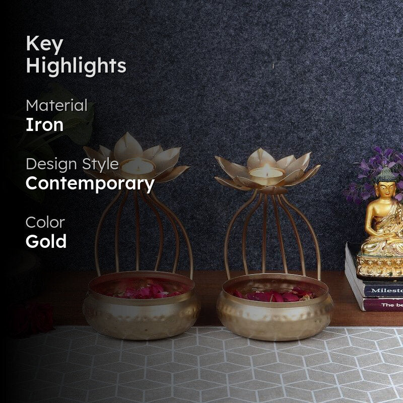 Mridvi Ethnic Urli - Set Of Two media 2