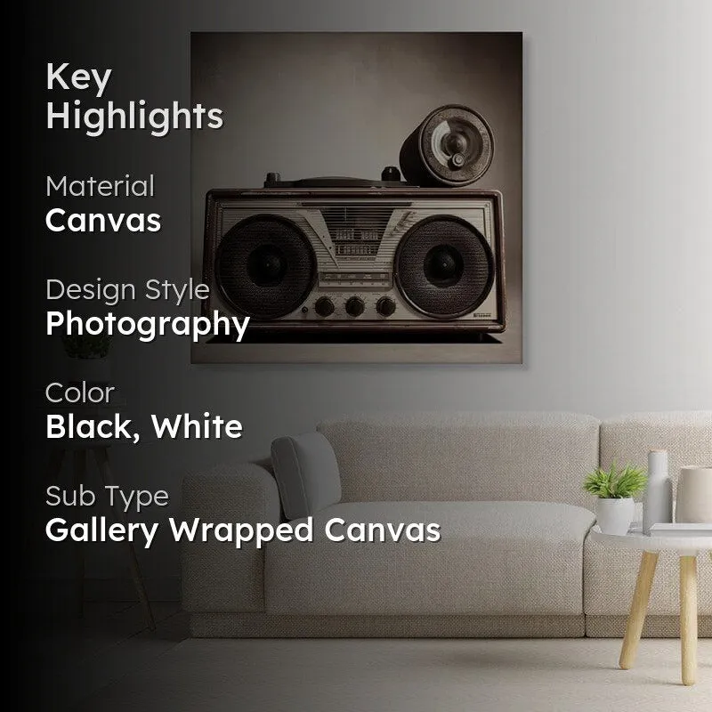 Vintage Symphony Canvas Wall Art media 2