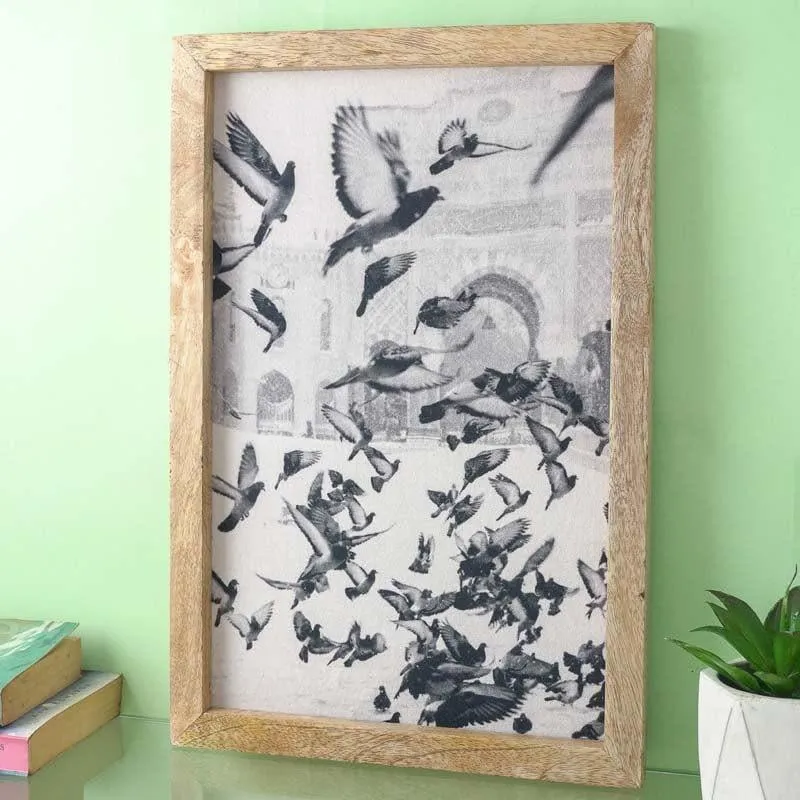 Avian Tapestry Canvas Painting media 3