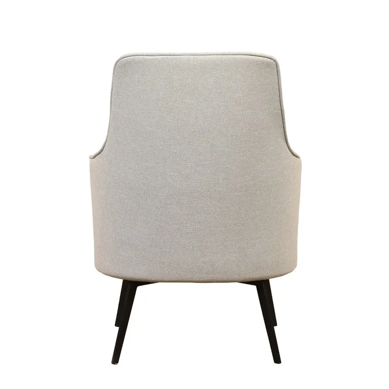 Trendra Neem Wood Lounge Chair - Grey media 7