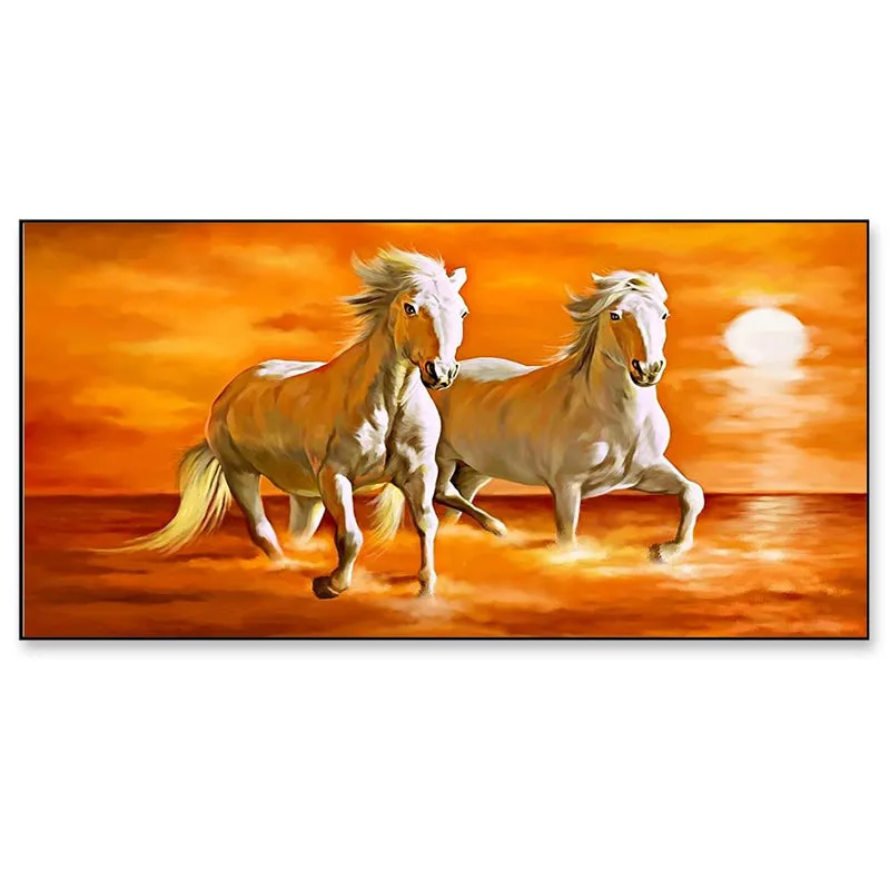 Angel Horse Wall Painting media 5