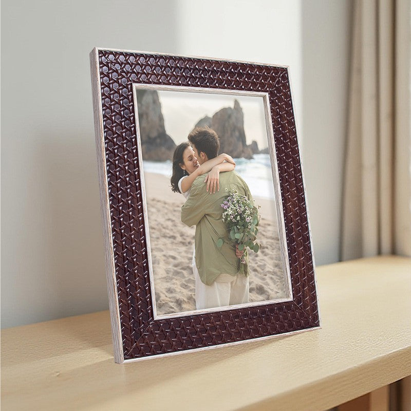 MonoMuse PVC Photo Frame - Brown