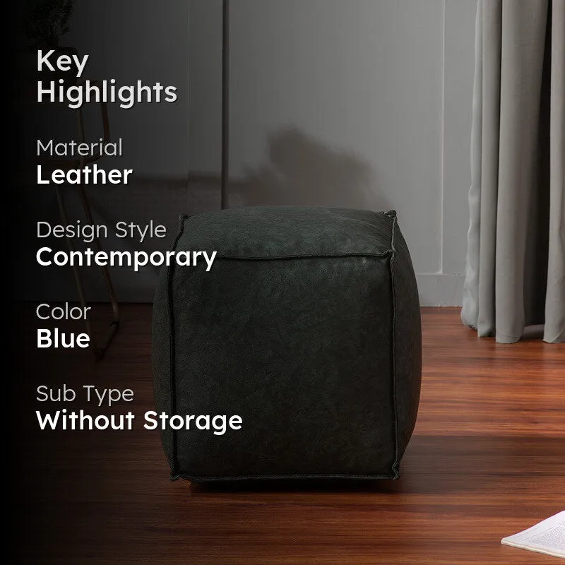 Balanced Proportion Pouffe - Green media 2