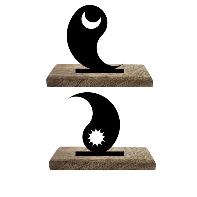 Yin & Yang Showpiece - Set Of Two media 4