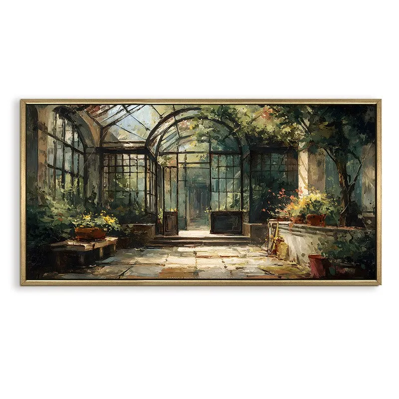 Classic European Botanical Atrium Wall Art media 4