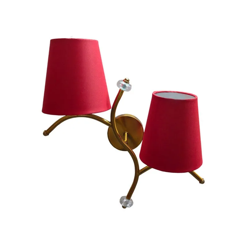 GlowStem Twin Cotton Wall Lamp - Pink media 4