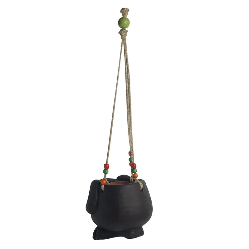 Woof Swing Handmade Hanging Planter media 5