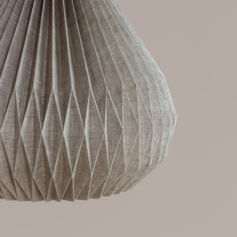 Fig Living Dome Pendant Fabric Ceiling Lamp - Ivory media 5