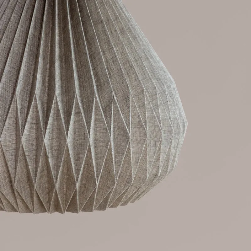 Fig Living Dome Pendant Fabric Ceiling Lamp - Ivory media 5
