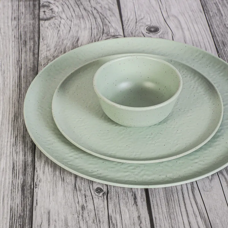 Dotura Melamine Dinner Set (Green) - 24 Piece Set media 3