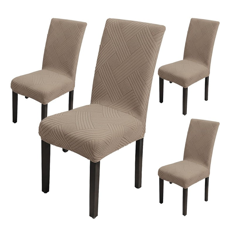 Rivexa Softs Chair Cover (Beige) - Set Of Four media 3