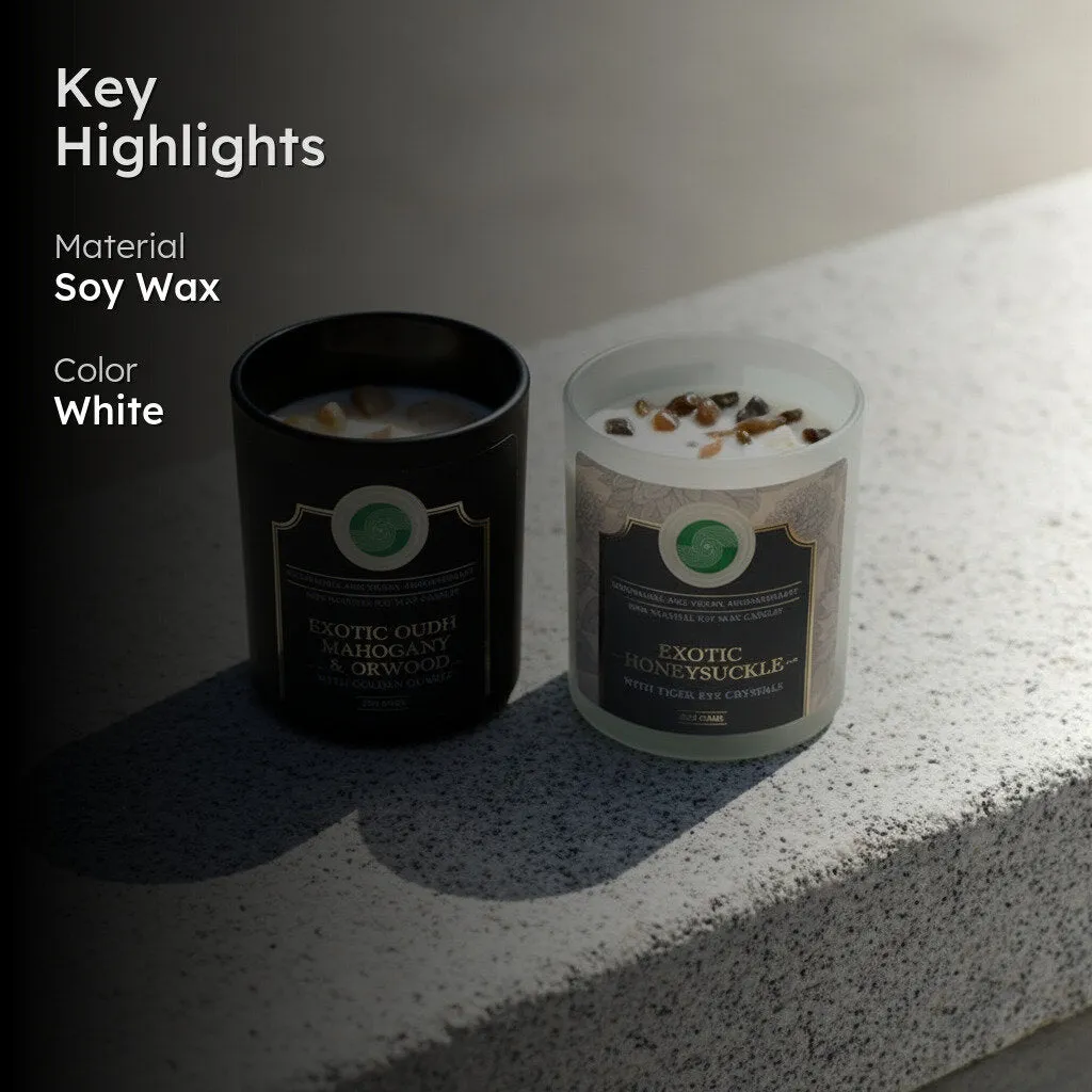 Elysium Exotic Scented Candle - Set Of Two media 2