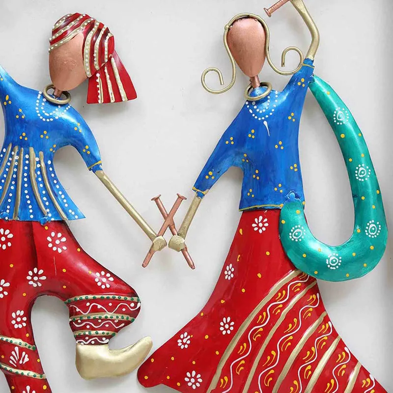Folk Dancers Iron Wall Accent media 3