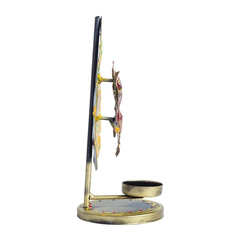 Divine Harmony Ganesha Iron Tea Light Candle Holder media 6