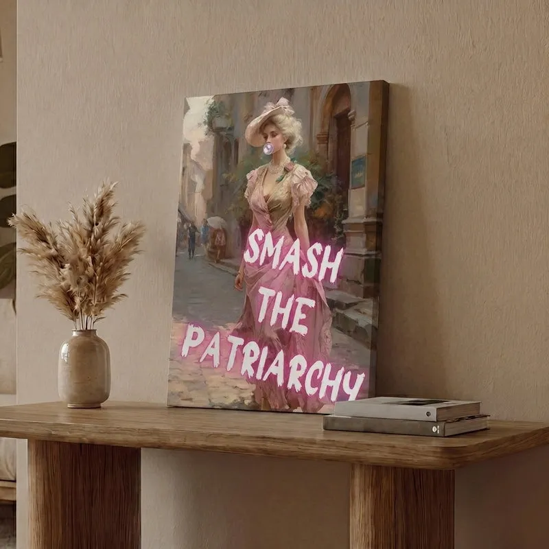 Smash Patriarchy Wall Art media 1