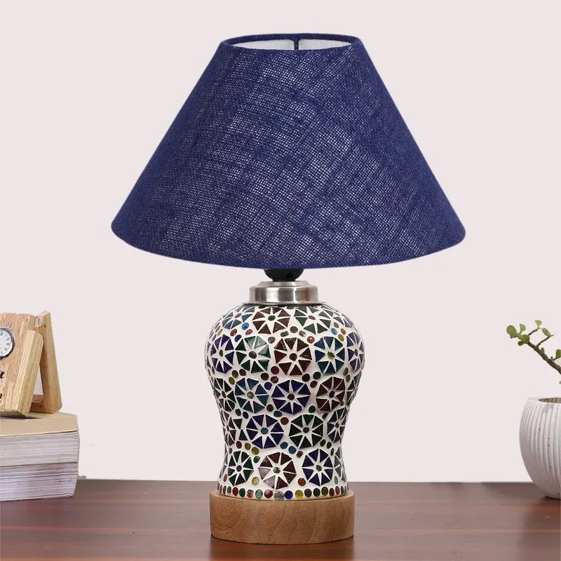 Baskon Wooden Table Lamp - Multicolor media 4
