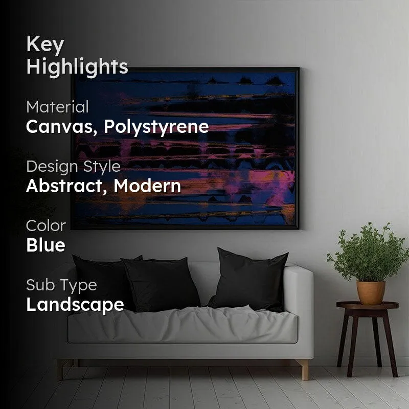 Fresh Start Canvas Wall Painting - Black Frame media 2