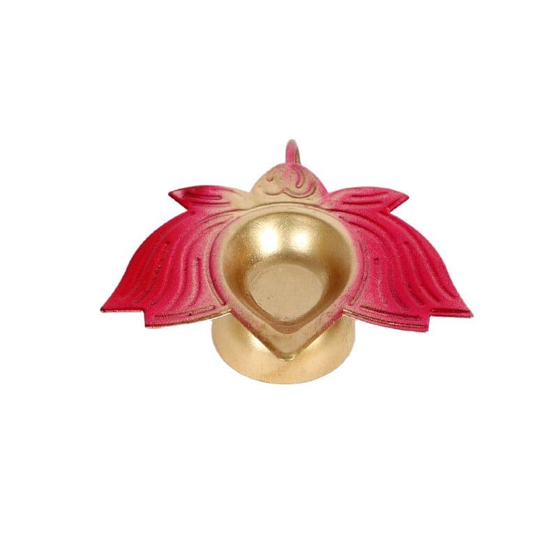 Red Pushkar Tealight Holder - Set Of Two media 4