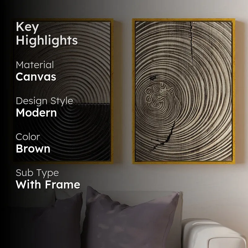 Geometric Harmony Canvas Wall Art media 2