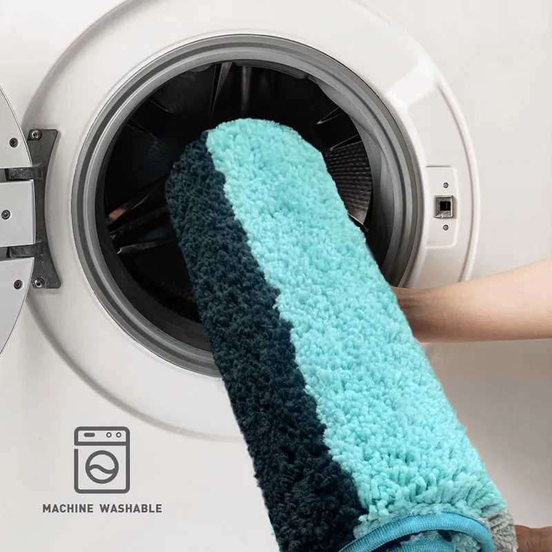 Luxe Stripes Bath Mat - Aqua media 5