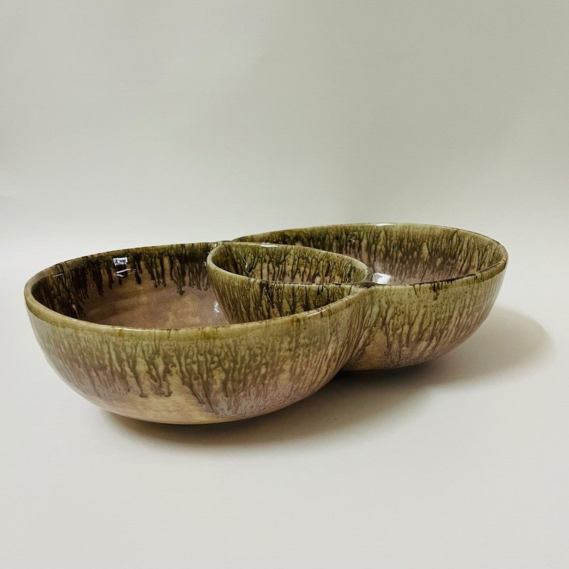 Double Ceramic Dowella Bowl media 4