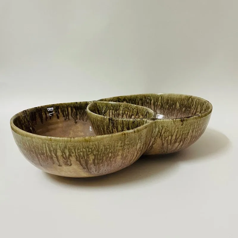 Double Ceramic Dowella Bowl media 4